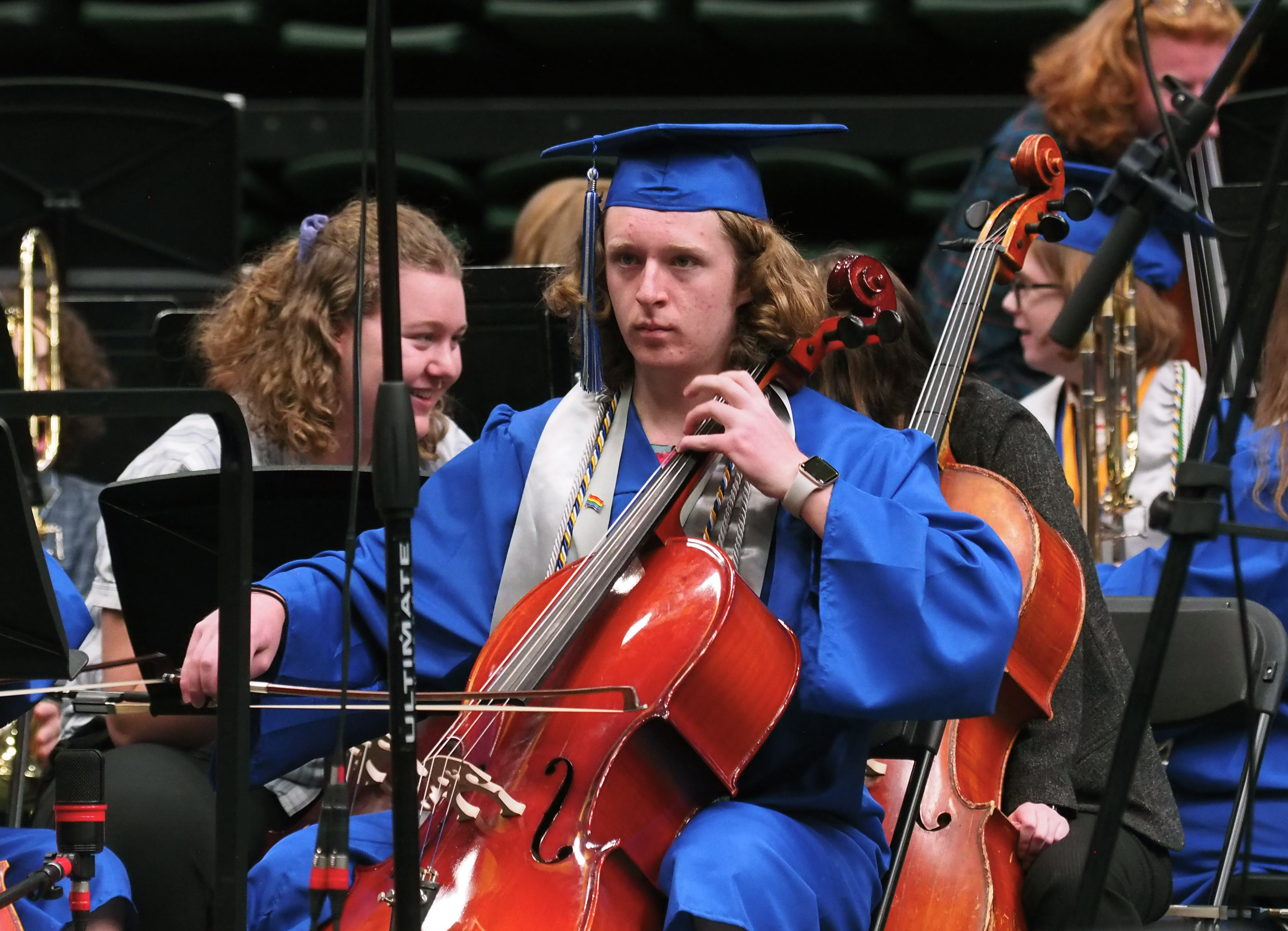 A Poudre High School graduate plays music. 