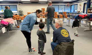 Boots and Coats program volunteers.