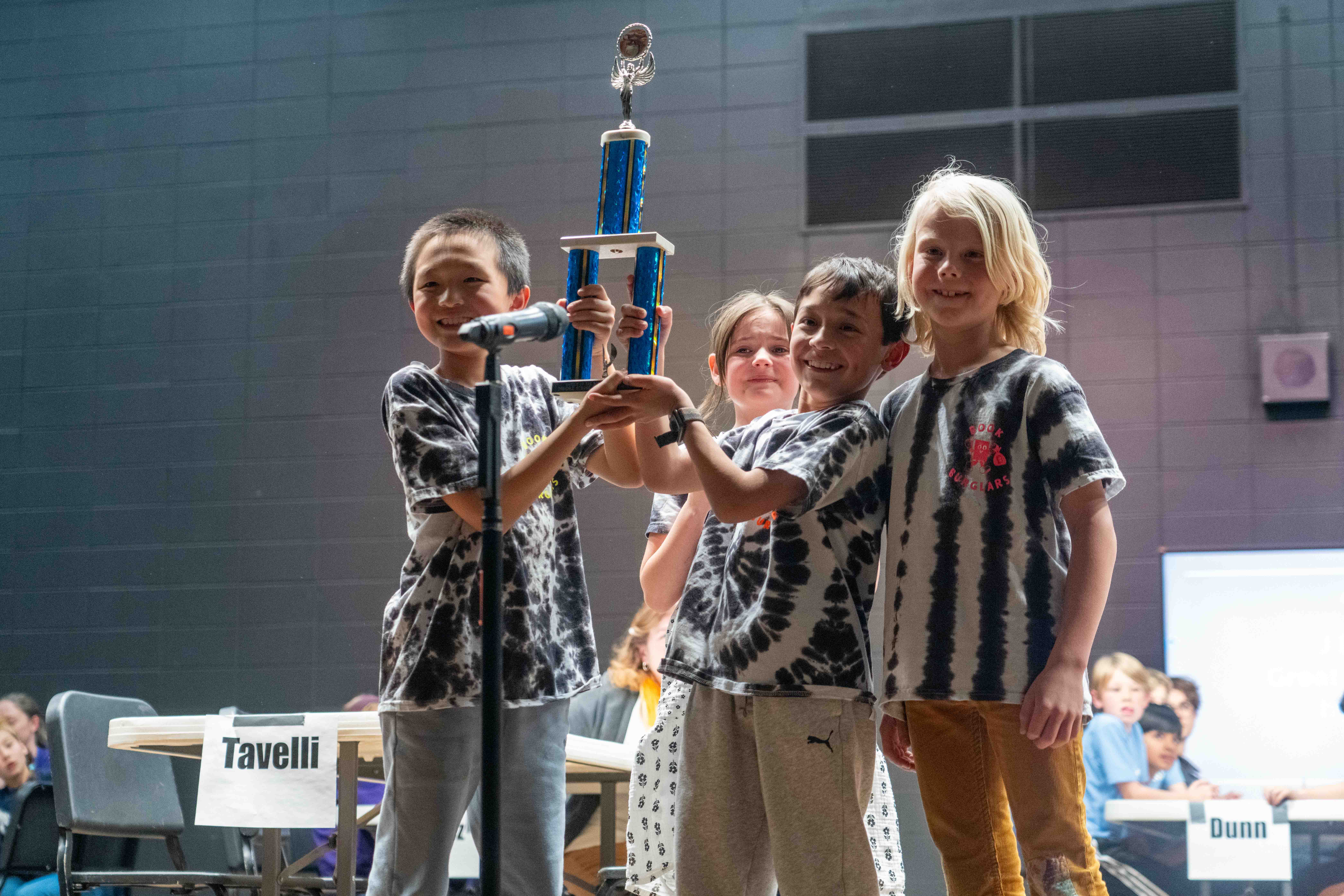 Tavelli Elementary Battle of the Books third grade team.