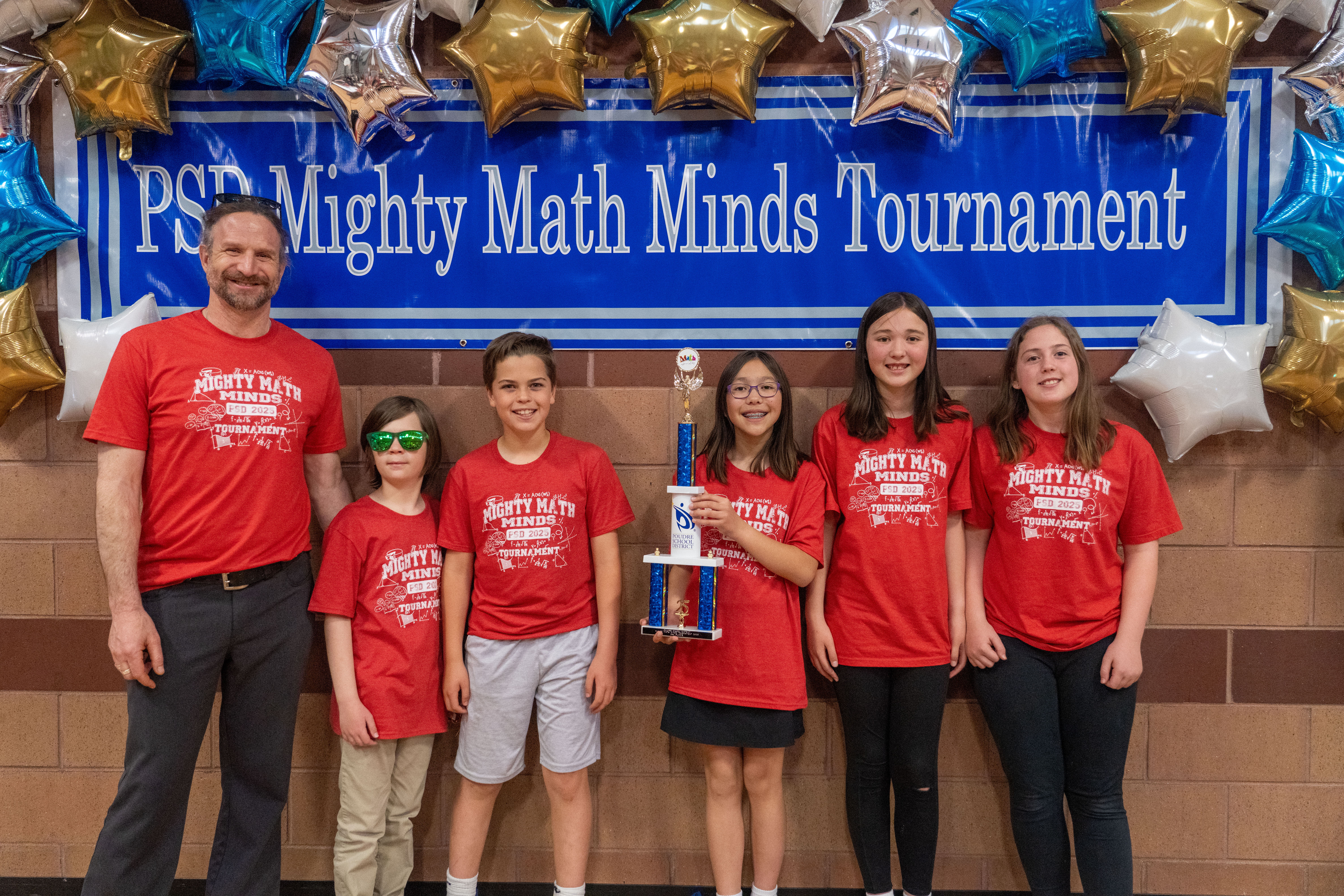 Olander Elementary third place winners. 