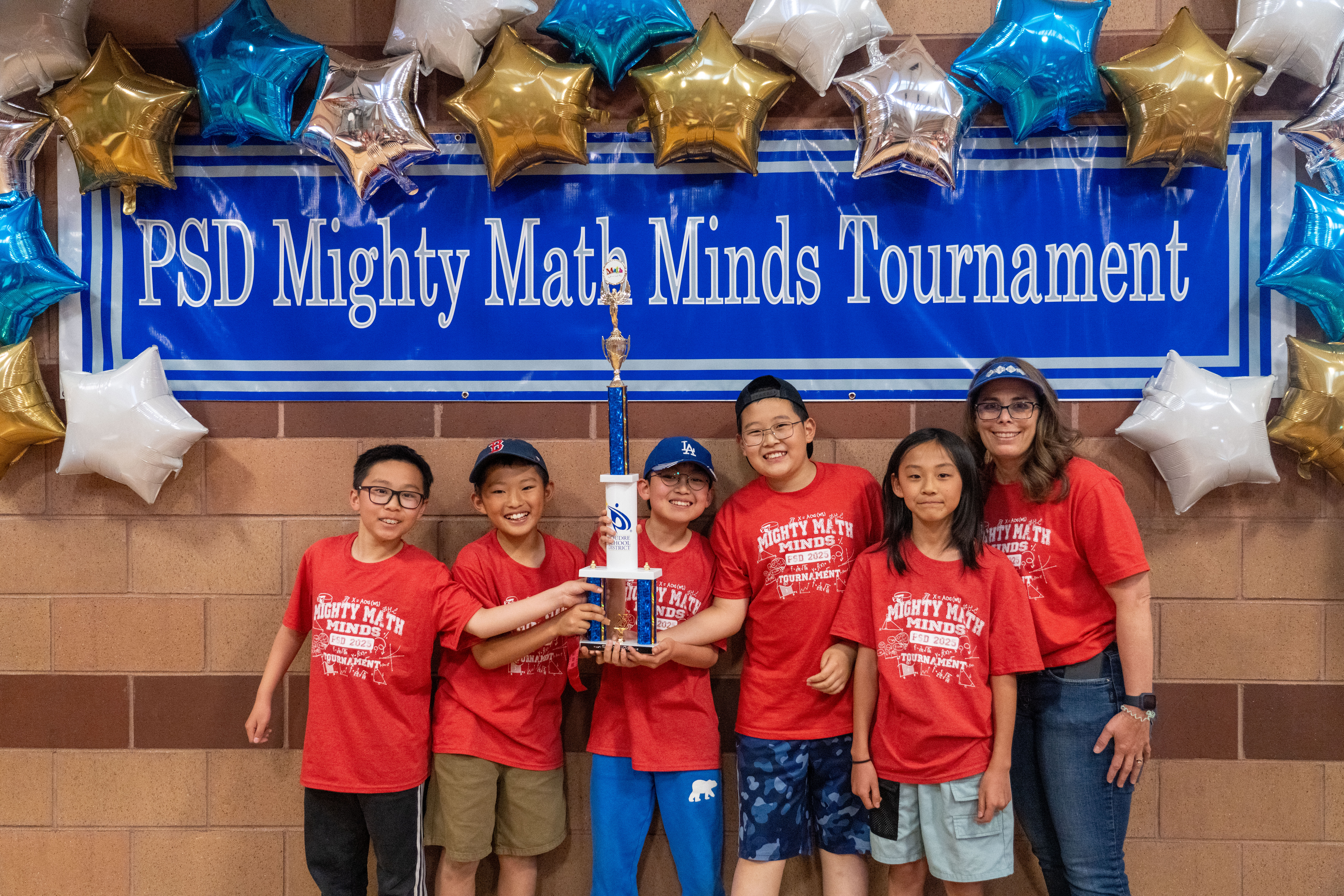 Werner Elementary first place winners.