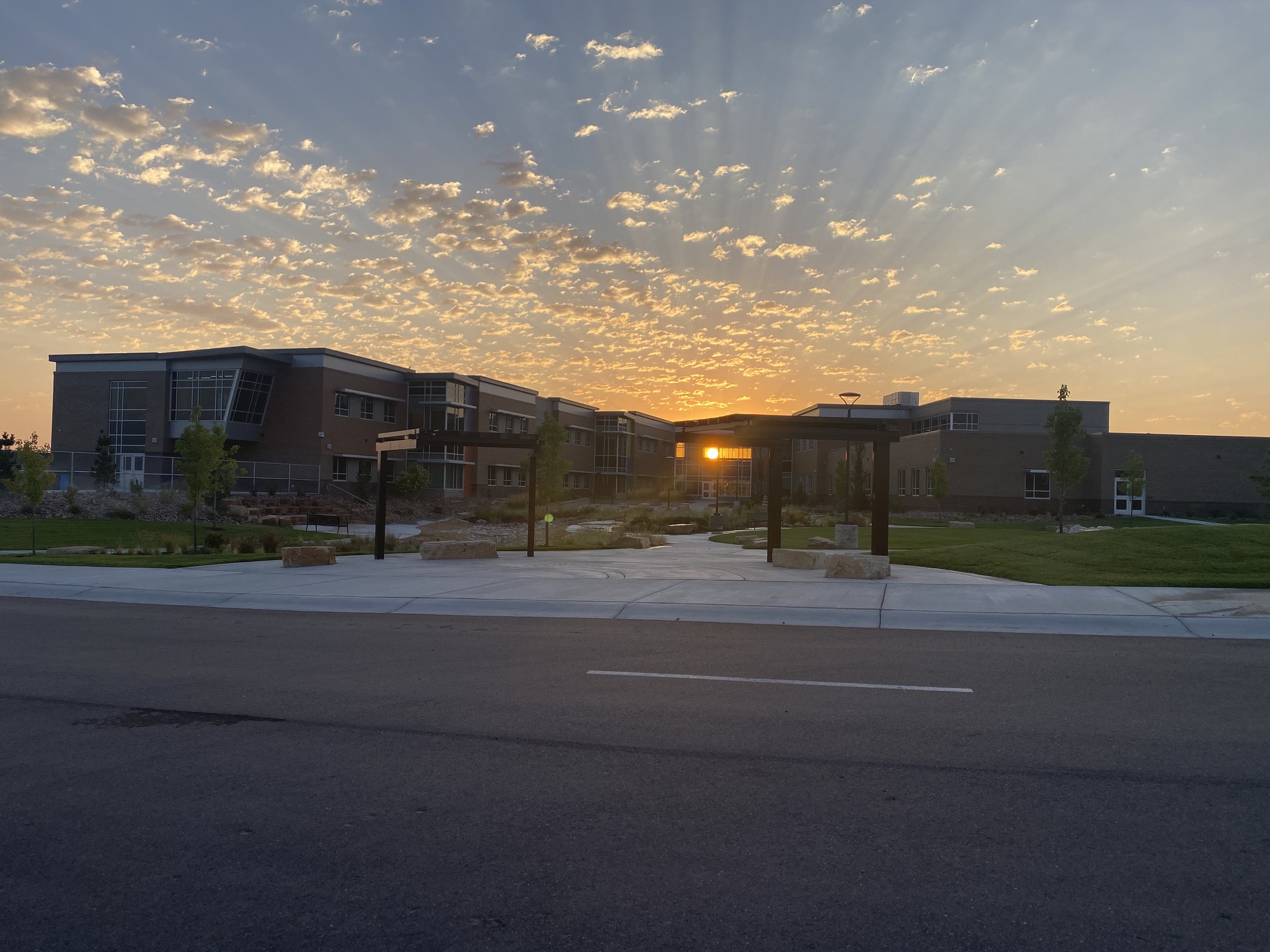 exterior of Bamford elementary