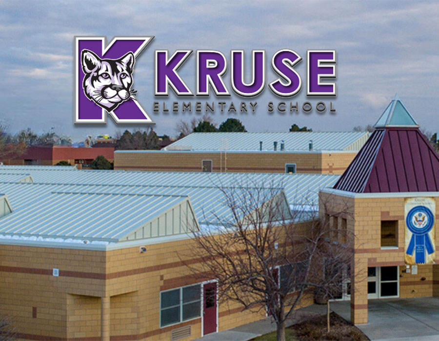 Exterior of Kruse elementary school
