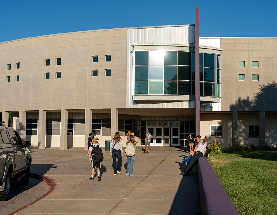 Preston middle school exterior