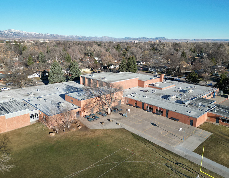 Lesher middle school exterior
