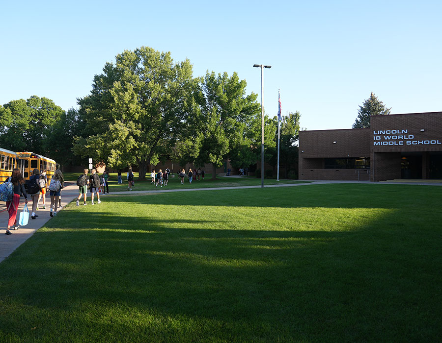 Lincoln middle school exterior