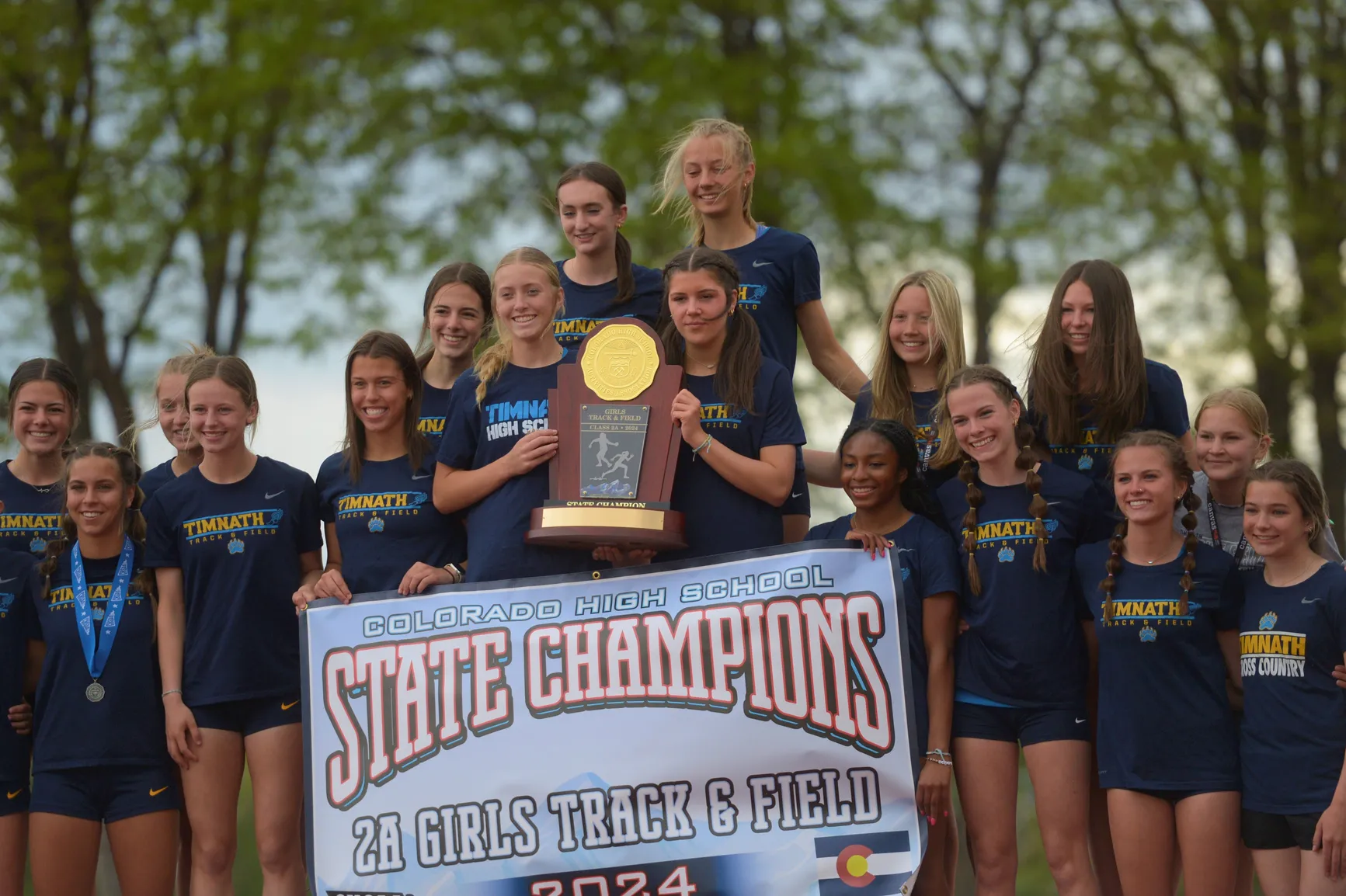 Tinmath Track and Field team