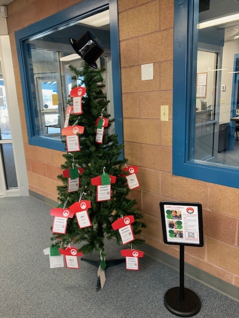 The Werner Elementary Giving Tree.