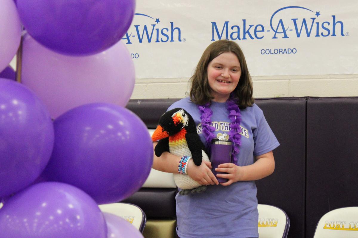 FCHS Make A Wish recipient.