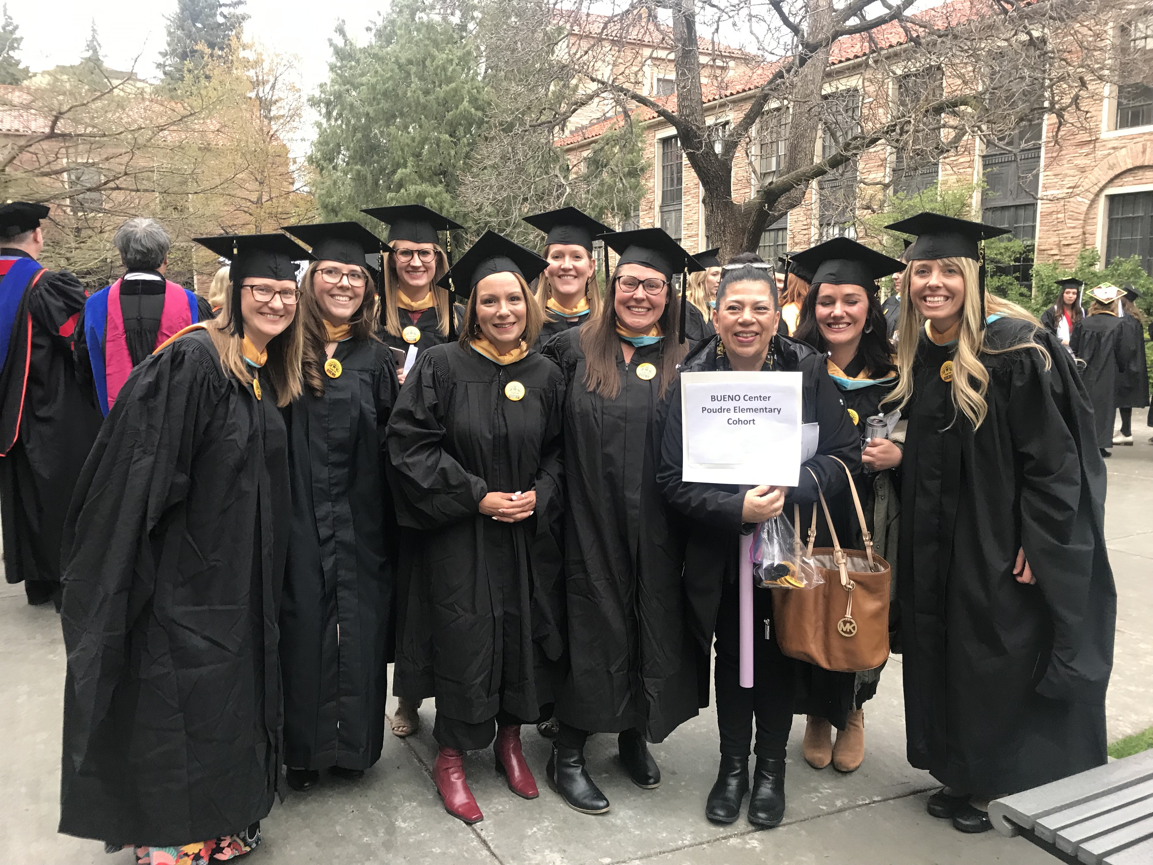 PSD elementary staff who graduated from CU with a masters in cultural diversity.