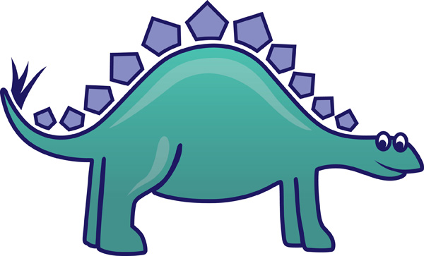 Harris Elemenary dinosaur school logo.