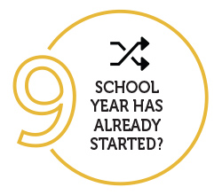 Number 9: School Year Has Begun!