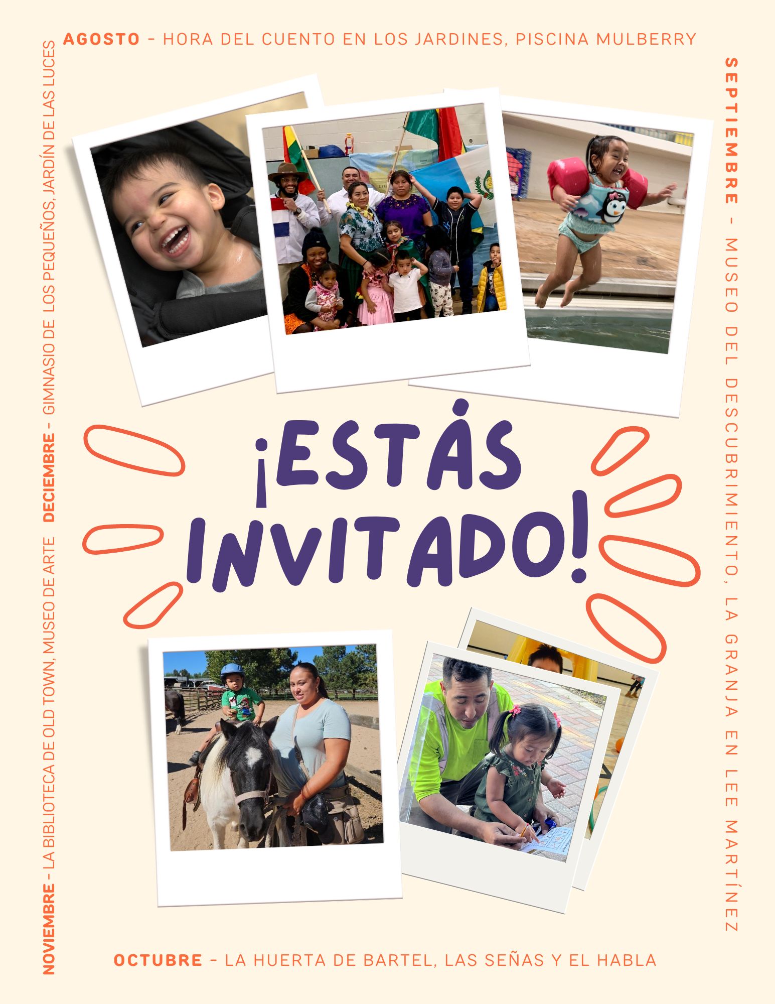 Early Head Start Play Group Invitation Spanish