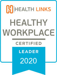 2020 Certified Healthy Business Leader badge