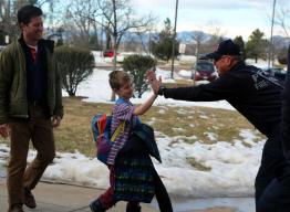 high five