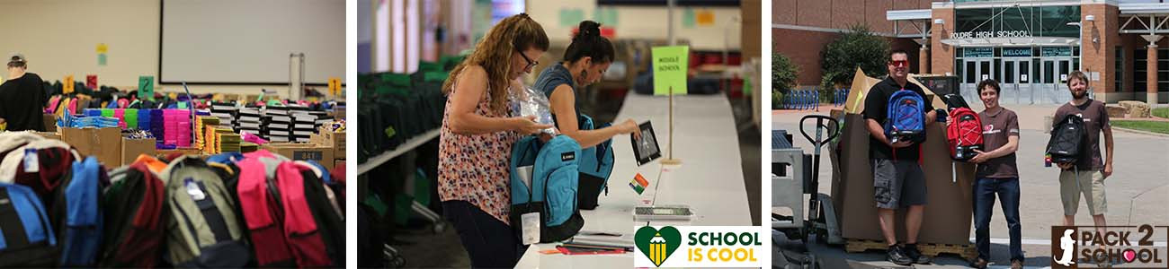 School supply donations
