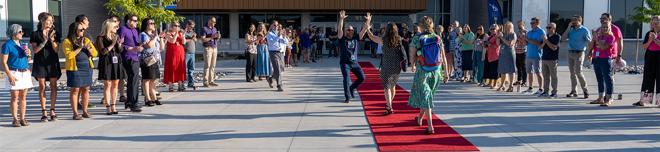 Red Carpet welcome for new teachers