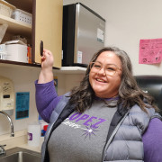 Tia Hunter, Lopez Elementary staff member