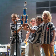 Tavelli Elementary Battle of the Books third grade team.